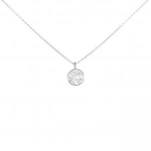 【リメイク】PT900/PT850 ダイヤモンド ネックレス 1.029CT G I1 Good