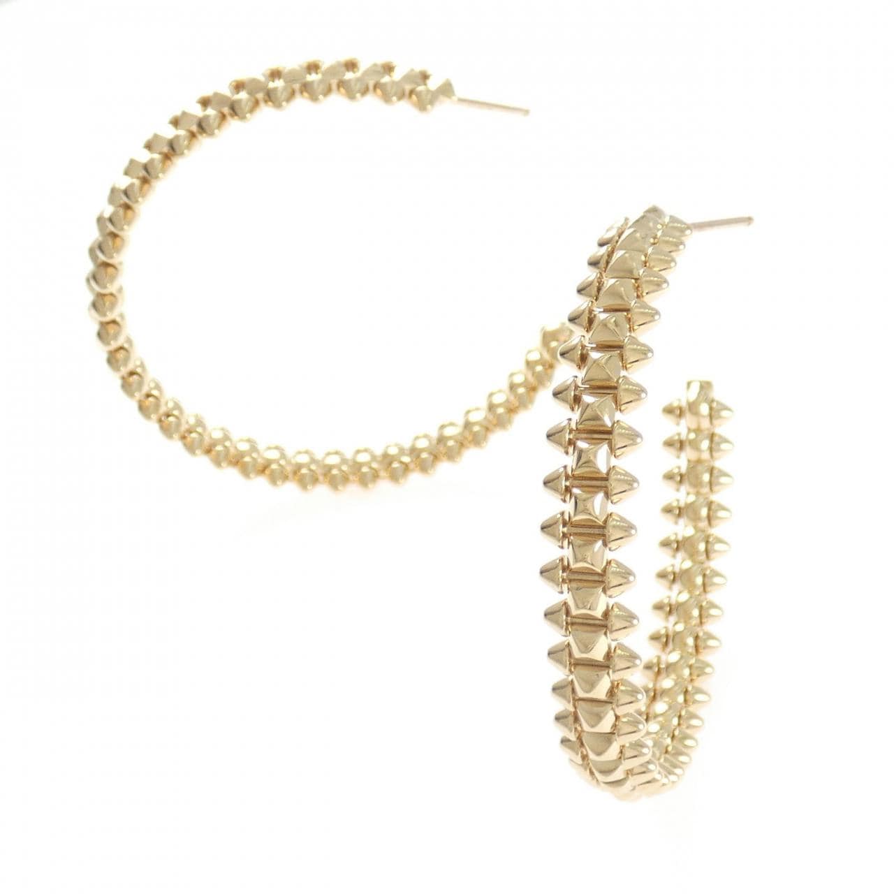 カルティエ クラッシュ フープ スモール ピアス