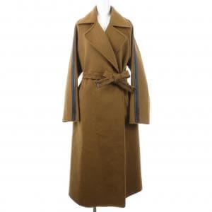 ルイヴィトン LOUIS VUITTON レザートリムベルテッドラップコート FNCO10QWE コート
