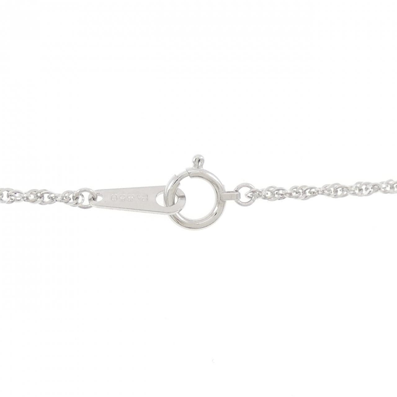 PT900/PT850 エメラルド ネックレス 1.760CT コロンビア産