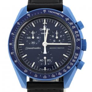 スウォッチ スウォッチxオメガ･ミッショントゥネプチューン SO33N100 バイオセラミック クォーツ