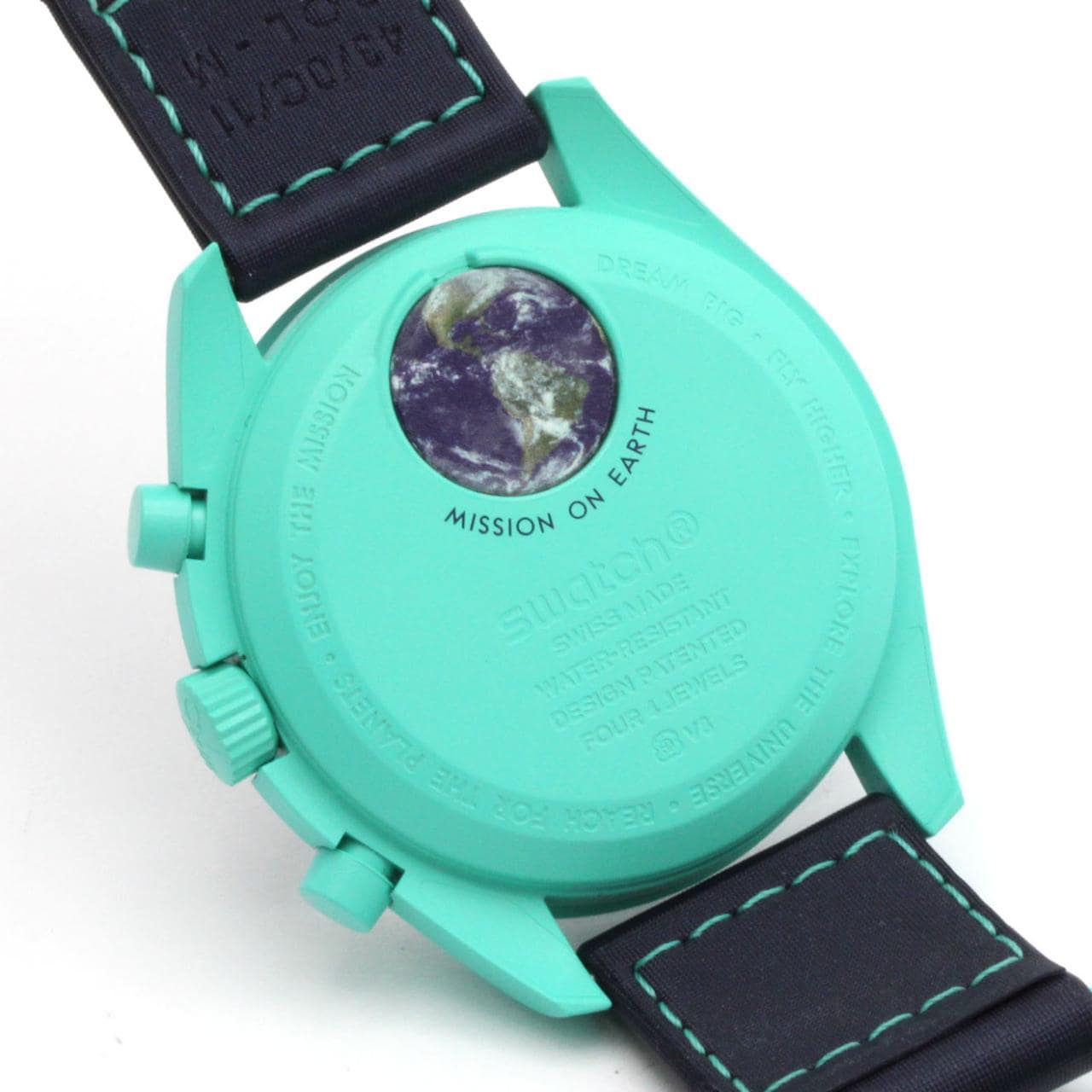 スウォッチ スウォッチxオメガ･ミッションオンアース ポーラーライツ S033L103 バイオセラミック クォーツ