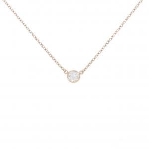 ティファニー バイザヤード ネックレス 0.21CT H VVS1 3EXT
