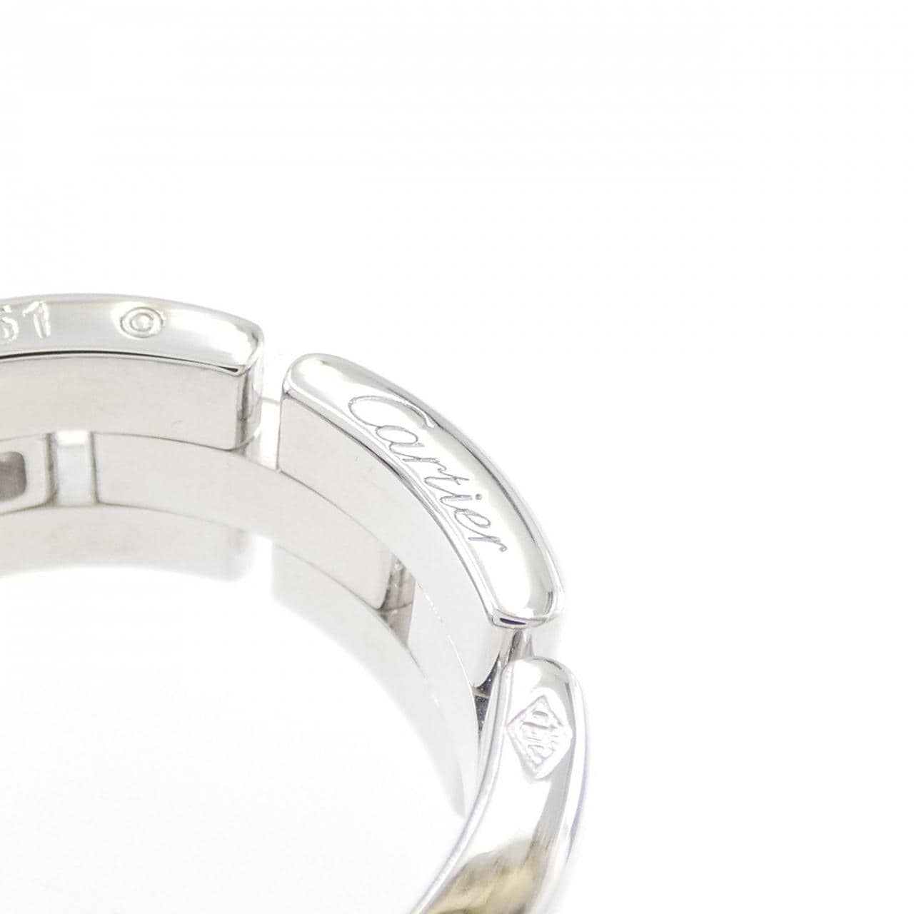 Cartier Maillon panthère half 钻石戒指