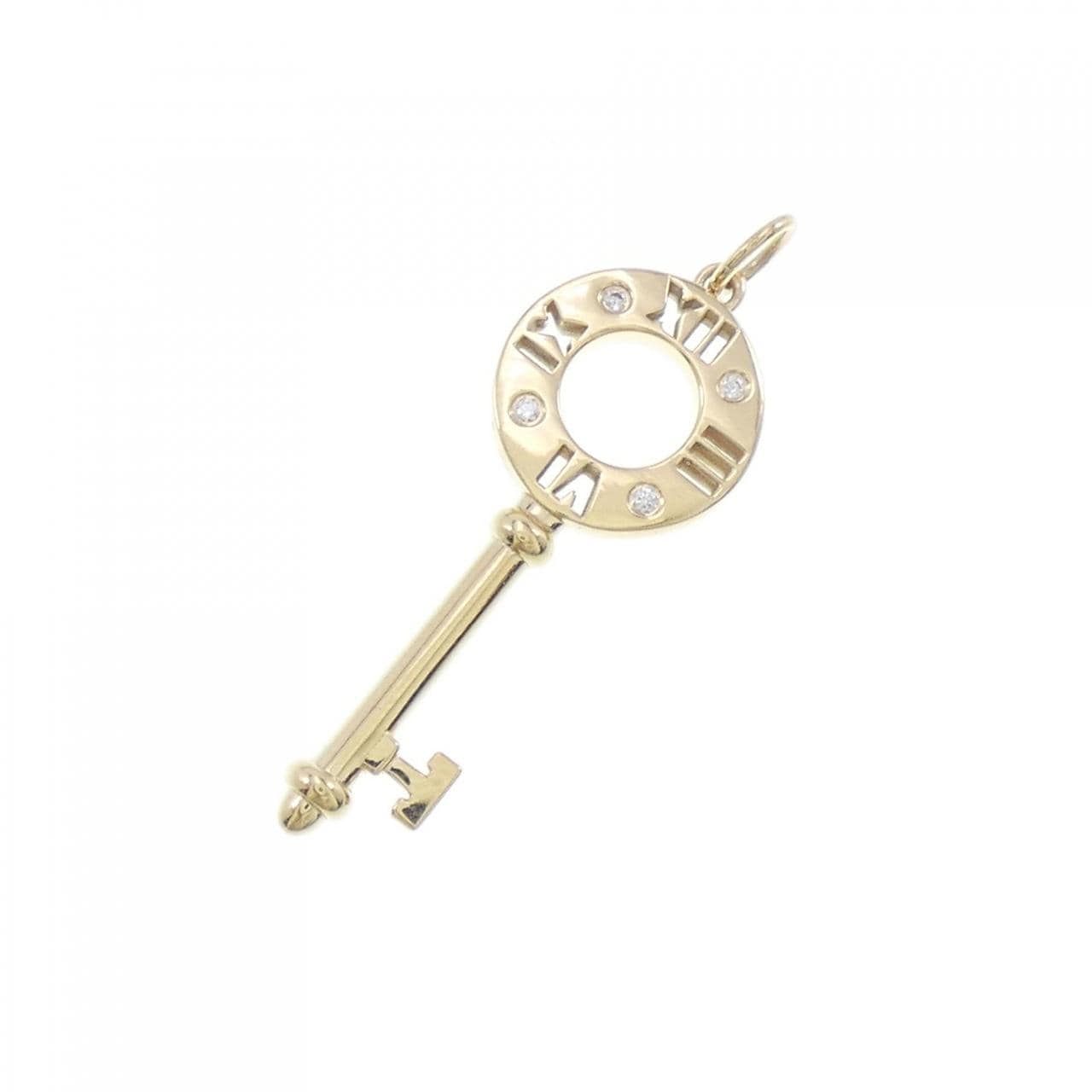 TIFFANY atlas pierced key pendant