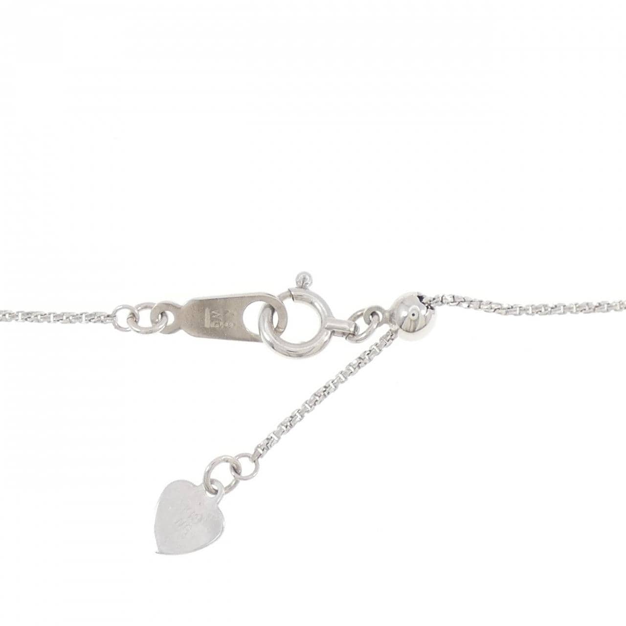 K18WG/K18PG ダイヤモンド ネックレス 0.24CT