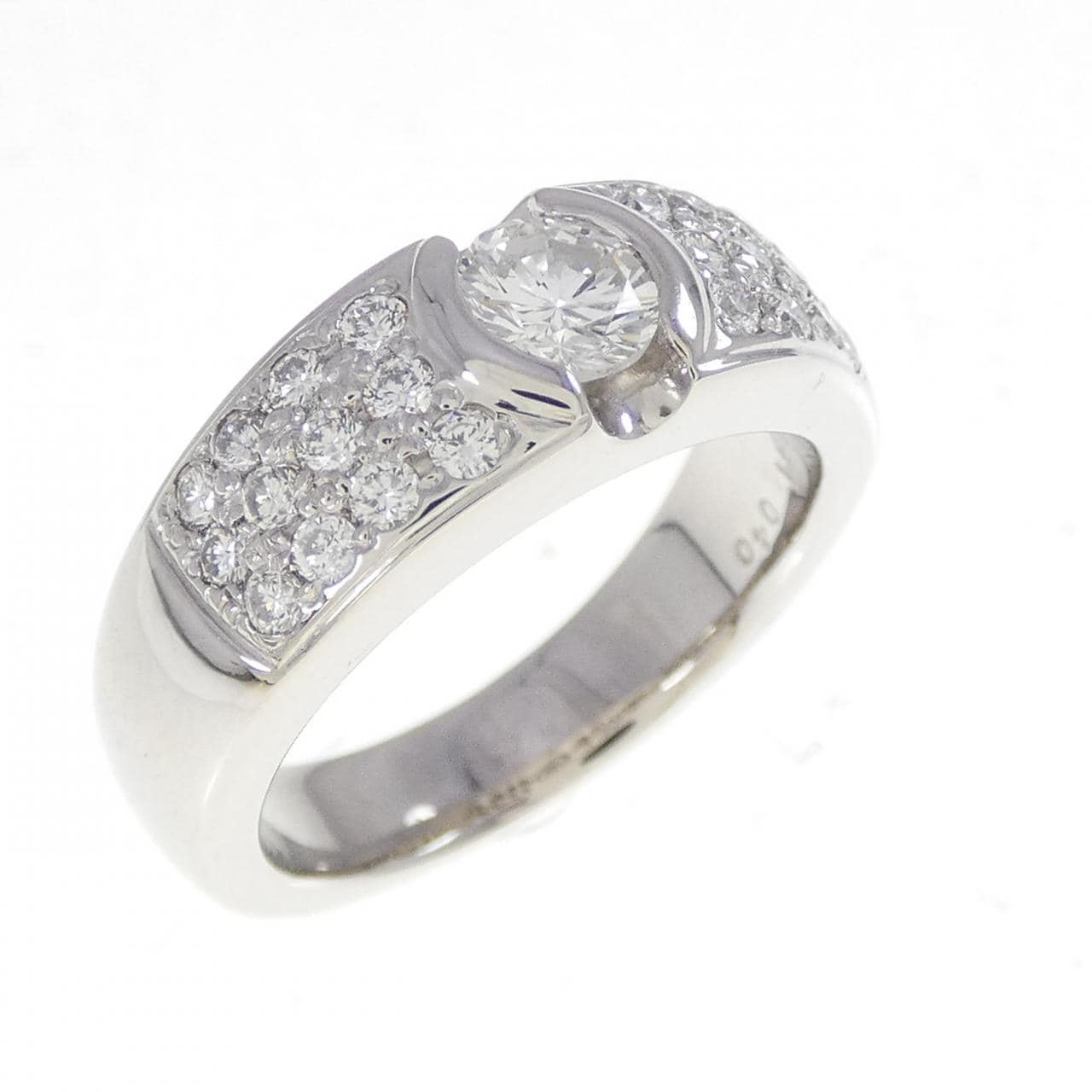 PT900 ダイヤモンド リング 0.41CT