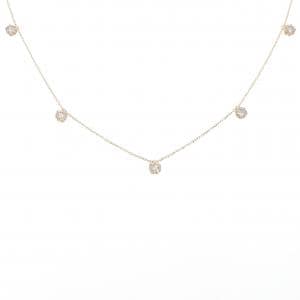【新品】K18YG ダイヤモンド ネックレス 1.00CT