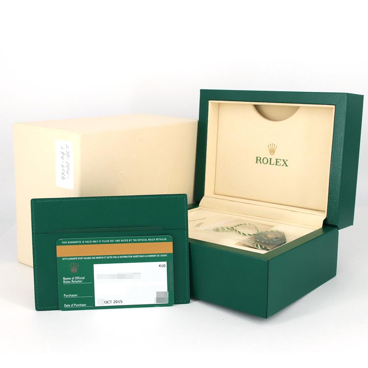 ロレックス オイスターパーペチュアルデイト 115200 SS 自動巻 ランダム番