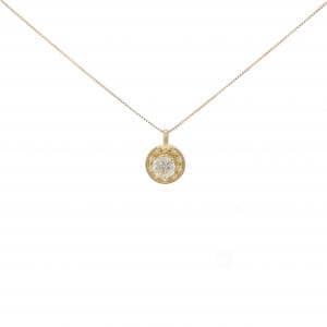 K18YG ダイヤモンド ネックレス 0.57CT