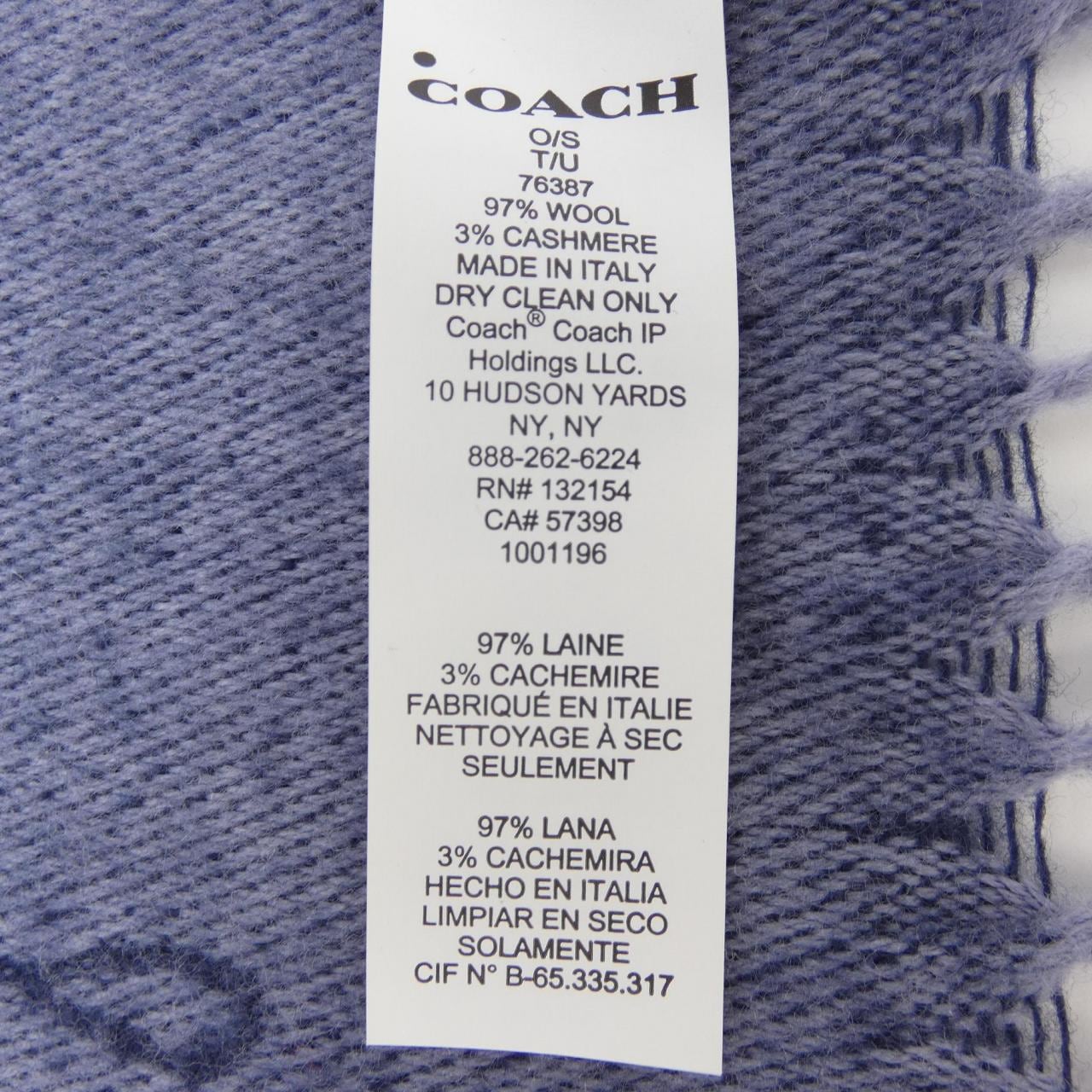 コーチ COACH MUFFLER