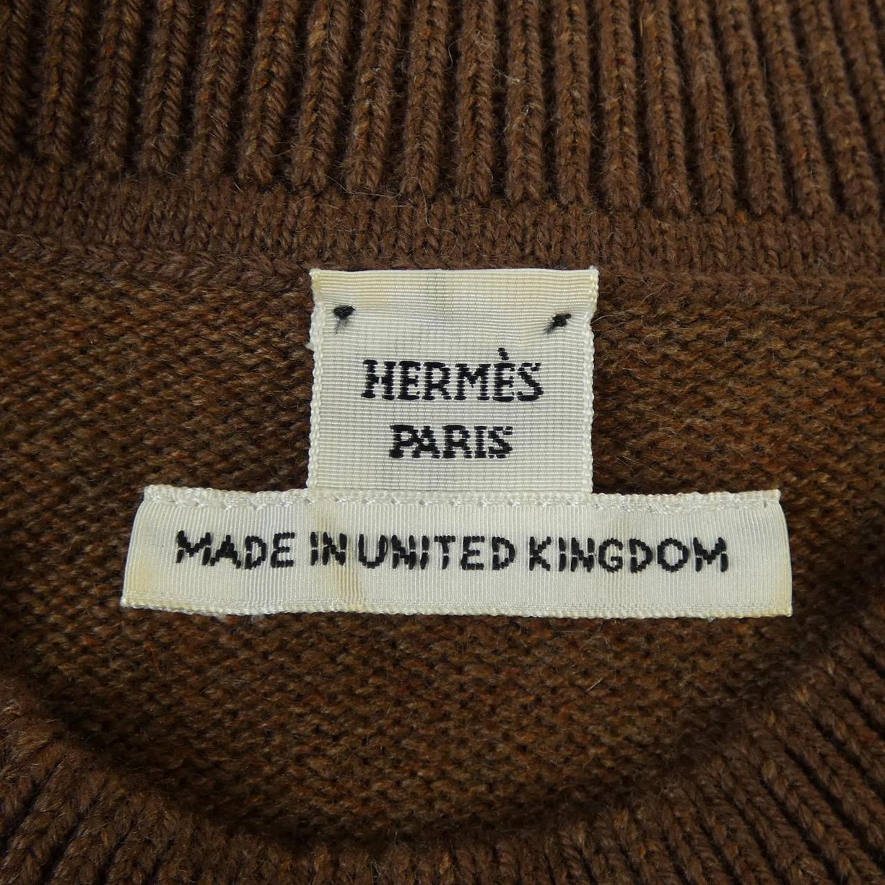 エルメス HERMES ロングスリーブ ドレス 3H2500D1 ワンピース