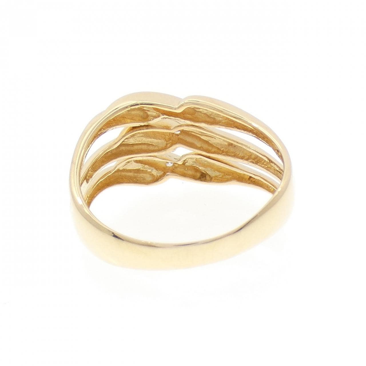 K18YG ダイヤモンド リング 0.02CT