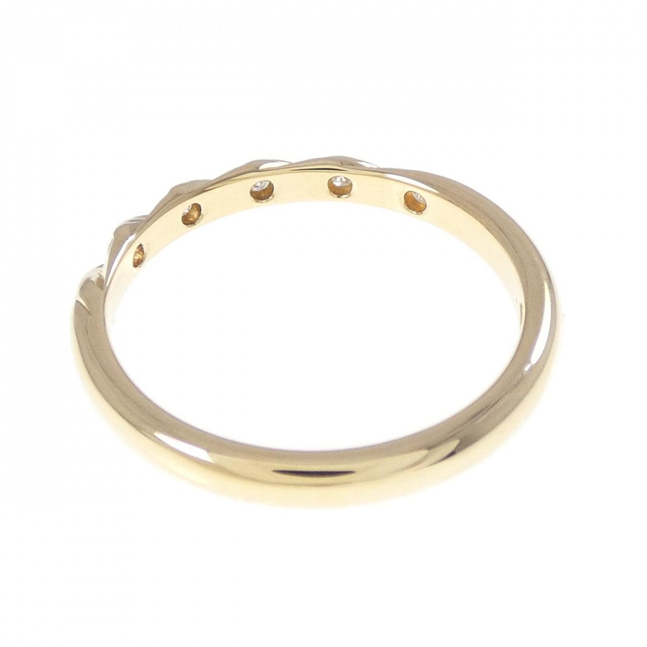 K18YG ダイヤモンド リング 0.07CT