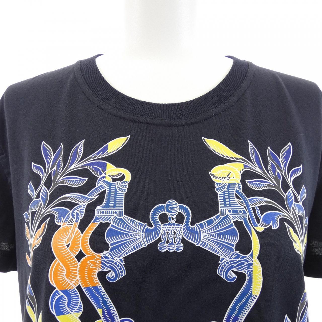 エルメス HERMES CARTOUCHE　デッラ･カヴァッレリア 4E4530DA カットワンピース