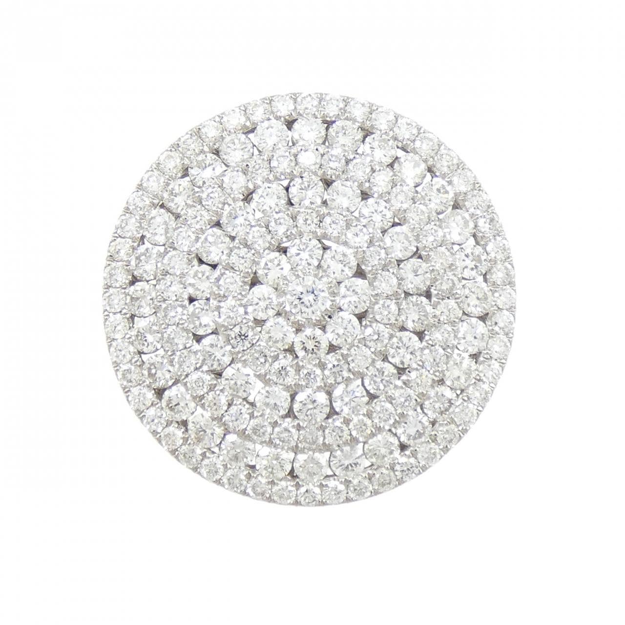 750WG ダイヤモンド リング 1.60CT