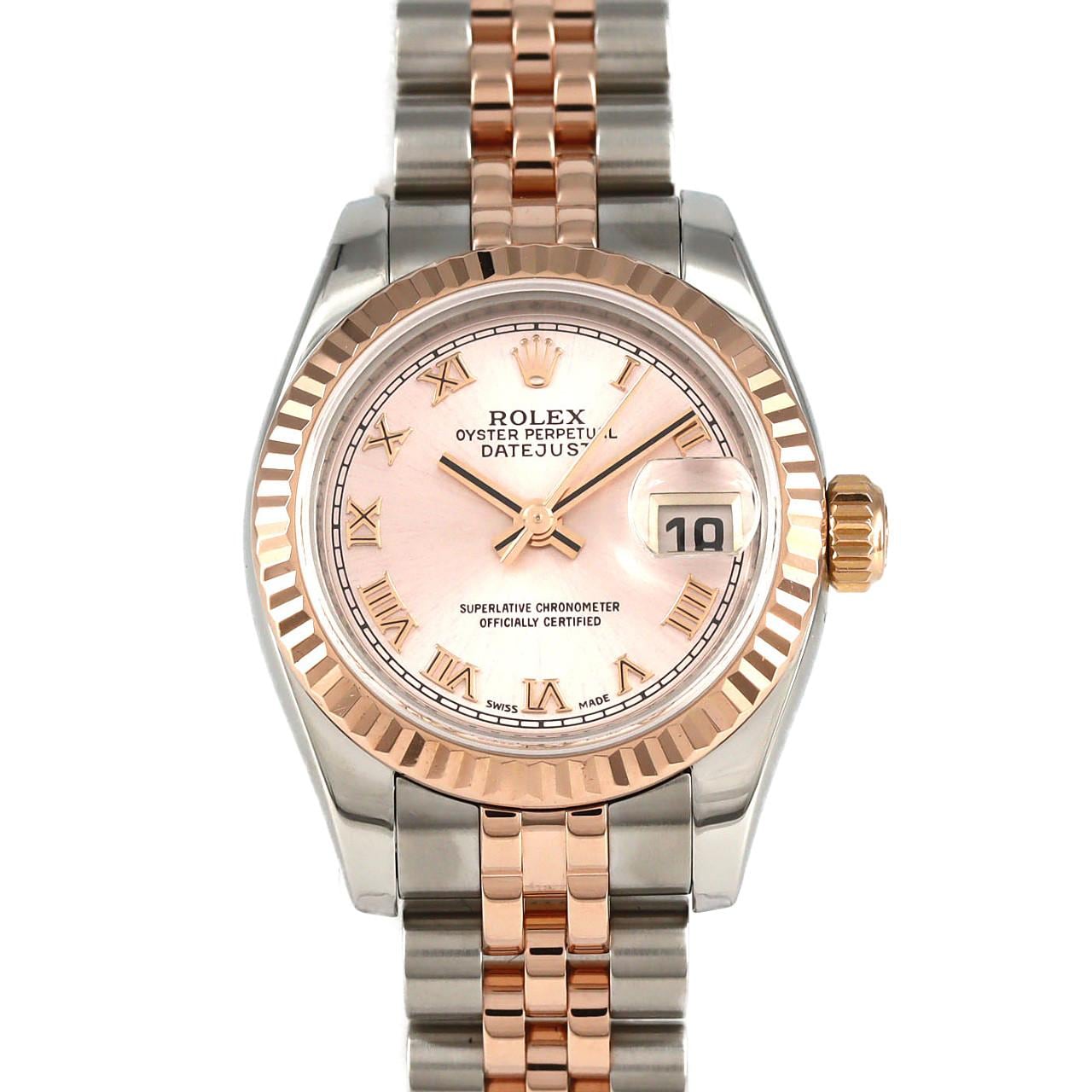 ロレックス デイトジャスト 179171 SSxPG 自動巻 V番