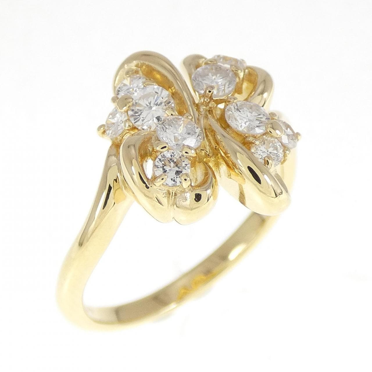 K18YG ダイヤモンド リング 0.50CT