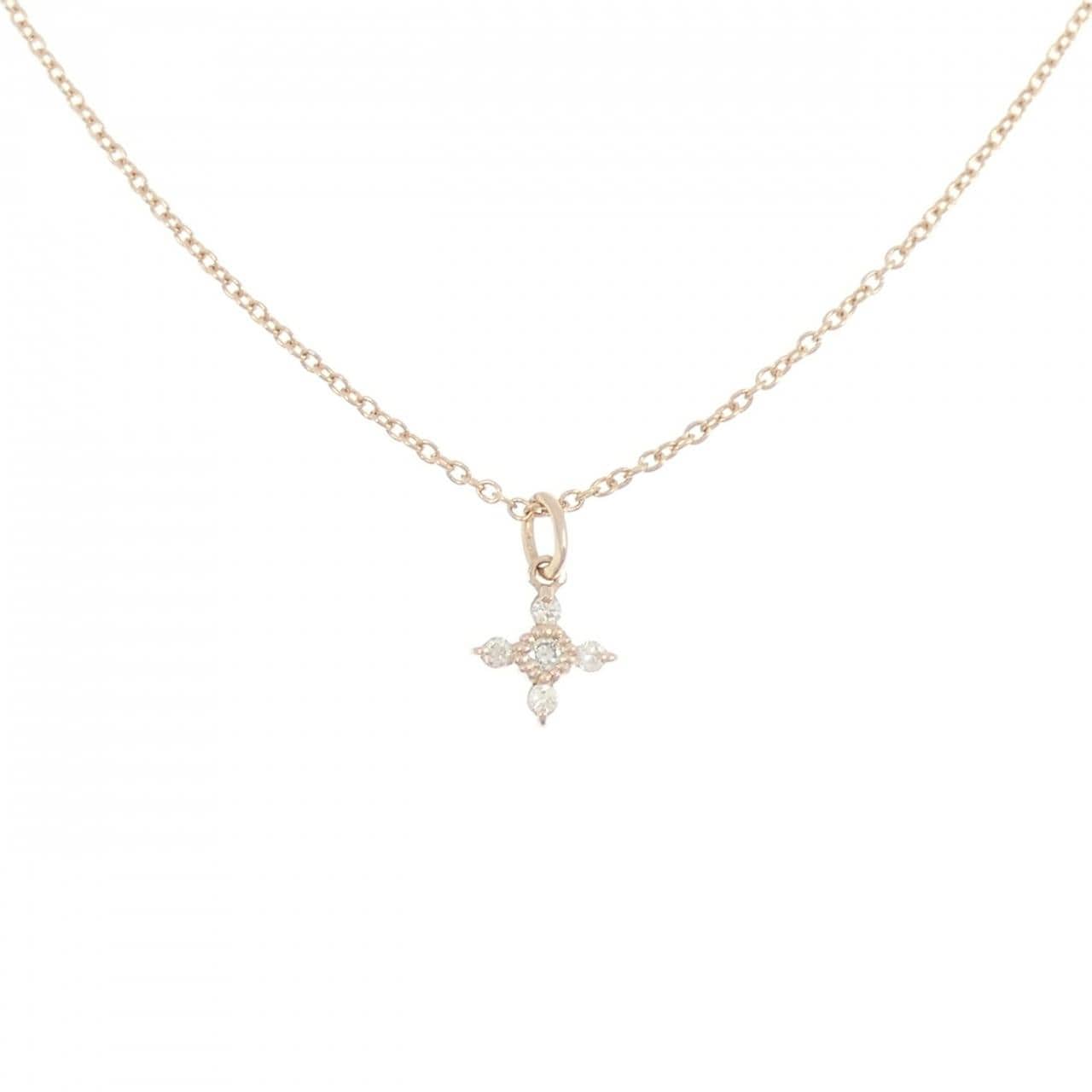 K18PG ダイヤモンド ネックレス