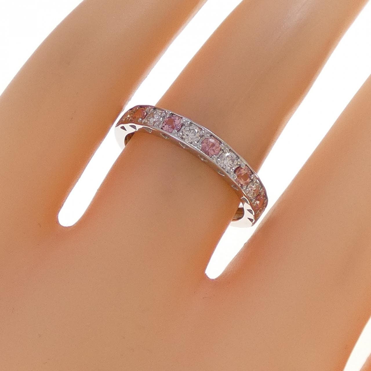 PT900 Sapphire Ring 0.26CT