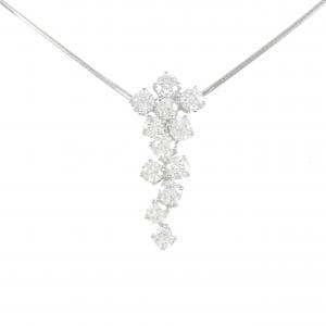 PT900/PT850 ダイヤモンド ネックレス 2.000CT