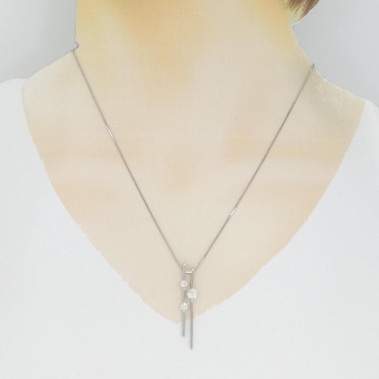 PT ダイヤモンド ネックレス 0.556CT