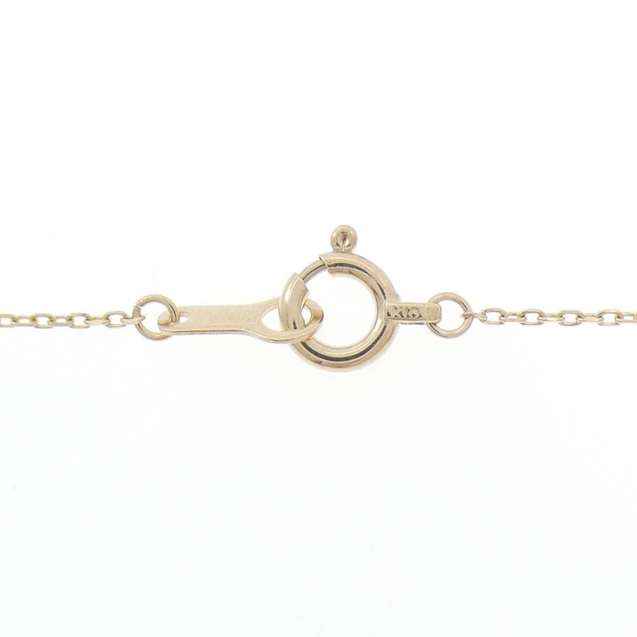 K10YG ダイヤモンド ネックレス 0.03CT