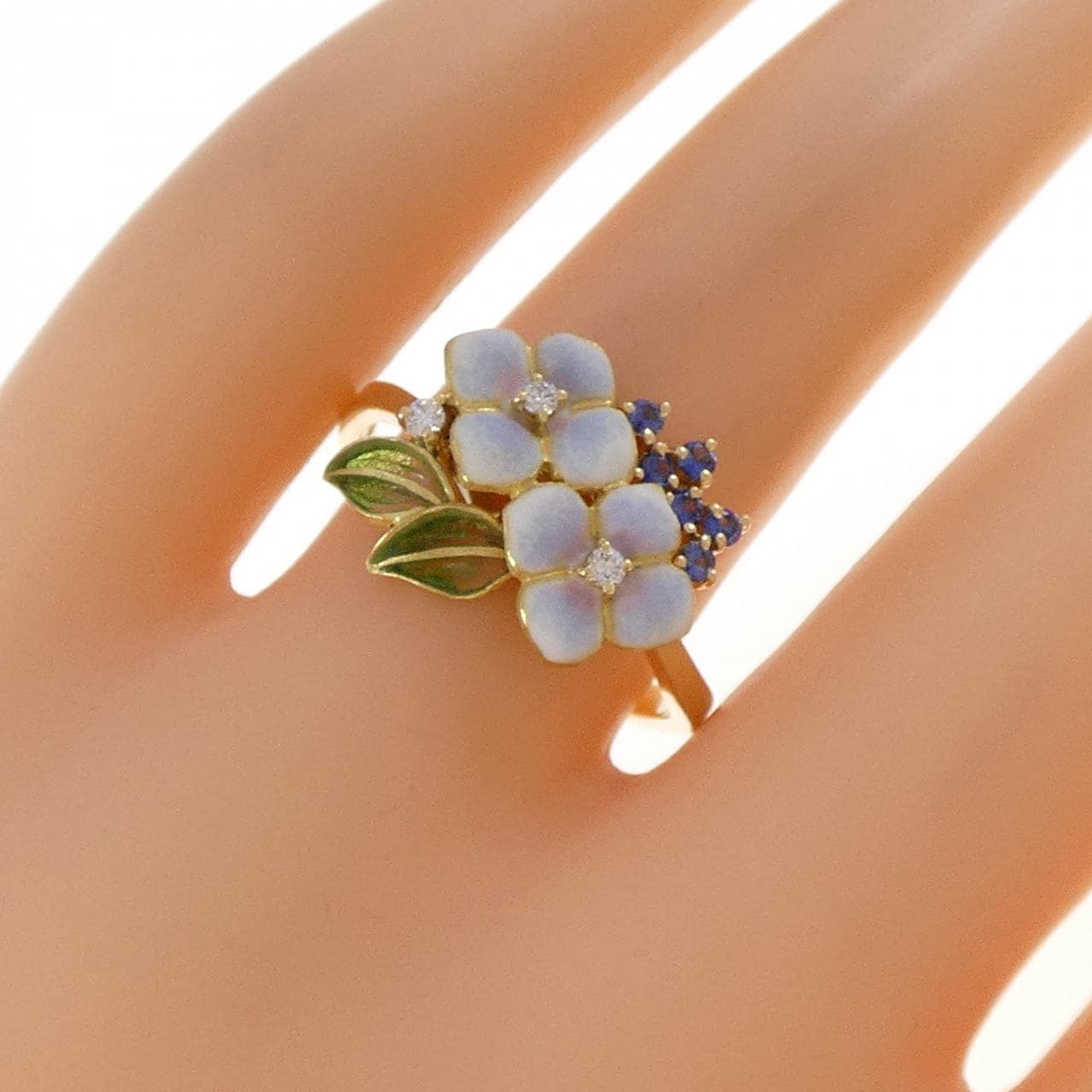 ナカジマ クニオ カラーストーン リング