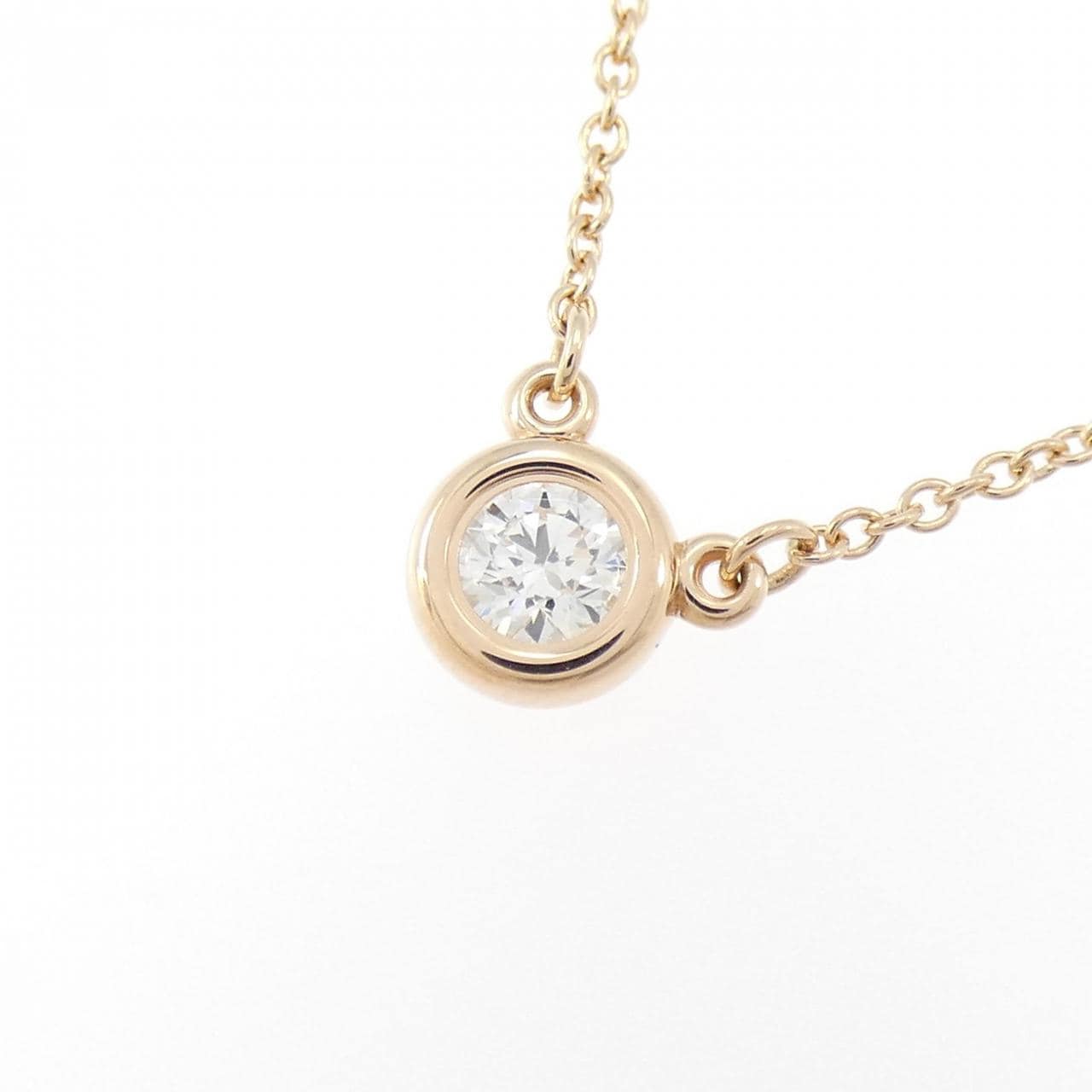 ティファニー バイザヤード ネックレス 0.17CT
