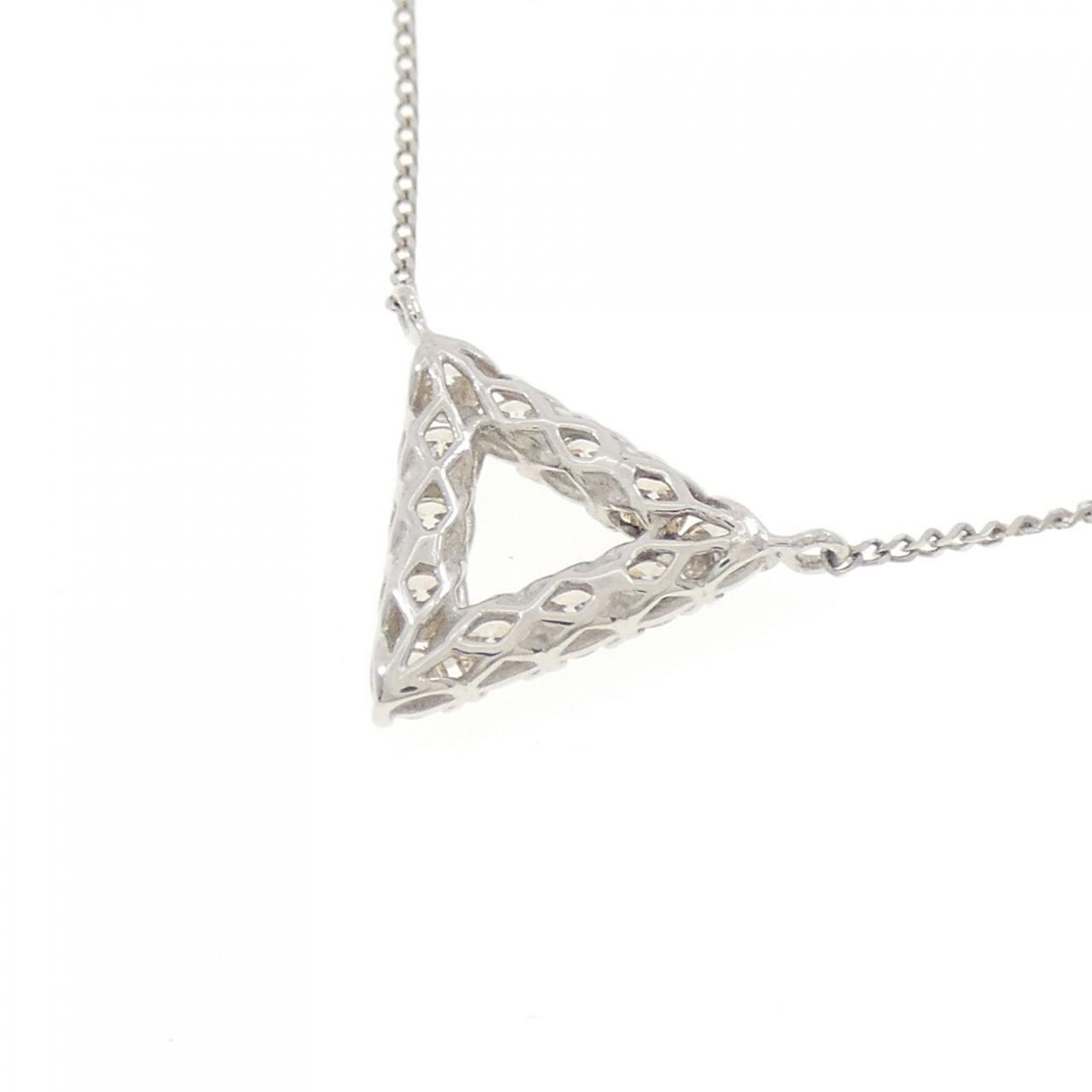 【新品】PT ダイヤモンド ネックレス 0.30CT
