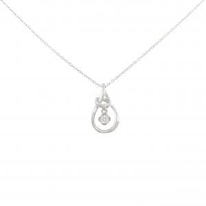 PT900/PT850 ダイヤモンド ネックレス 0.06CT