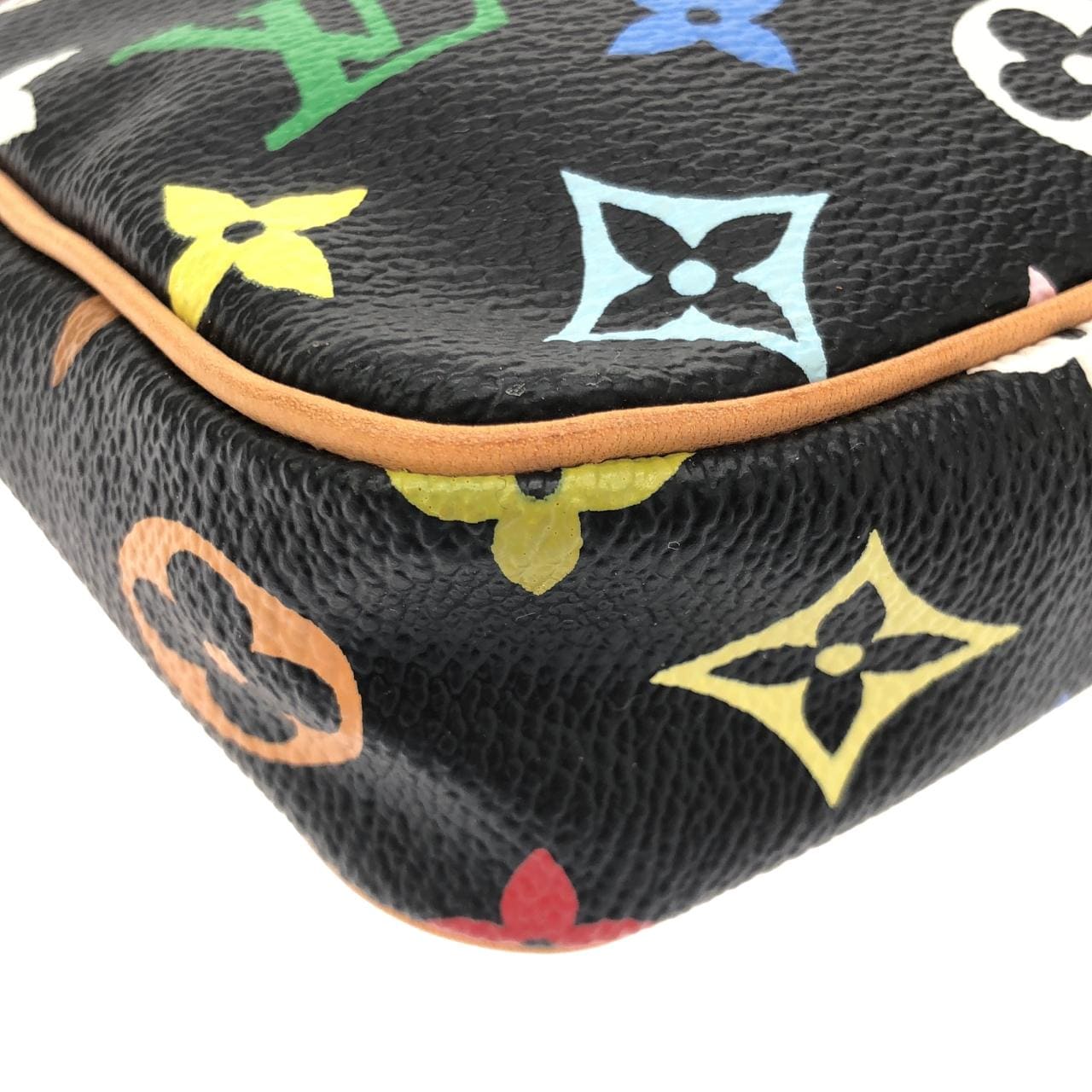 【ヴィンテージ】ルイヴィトン マルチカラー ポシェット アクセソワール M92648 アクセサリーポーチ