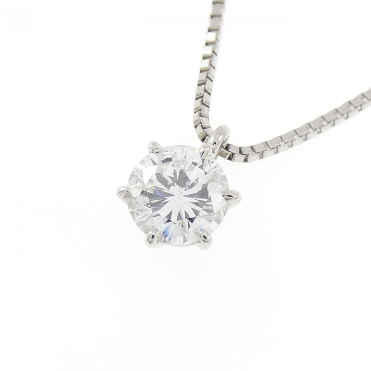 PT900/PT850 ダイヤモンド ネックレス 1.018CT D SI2 Good