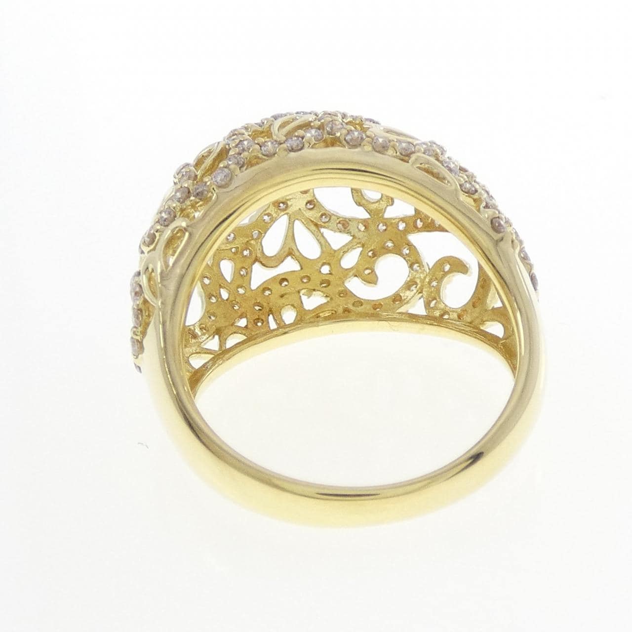 K18YG ダイヤモンド リング 0.92CT