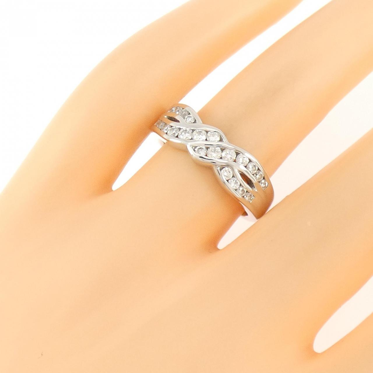 PT900 ダイヤモンド リング 0.45CT