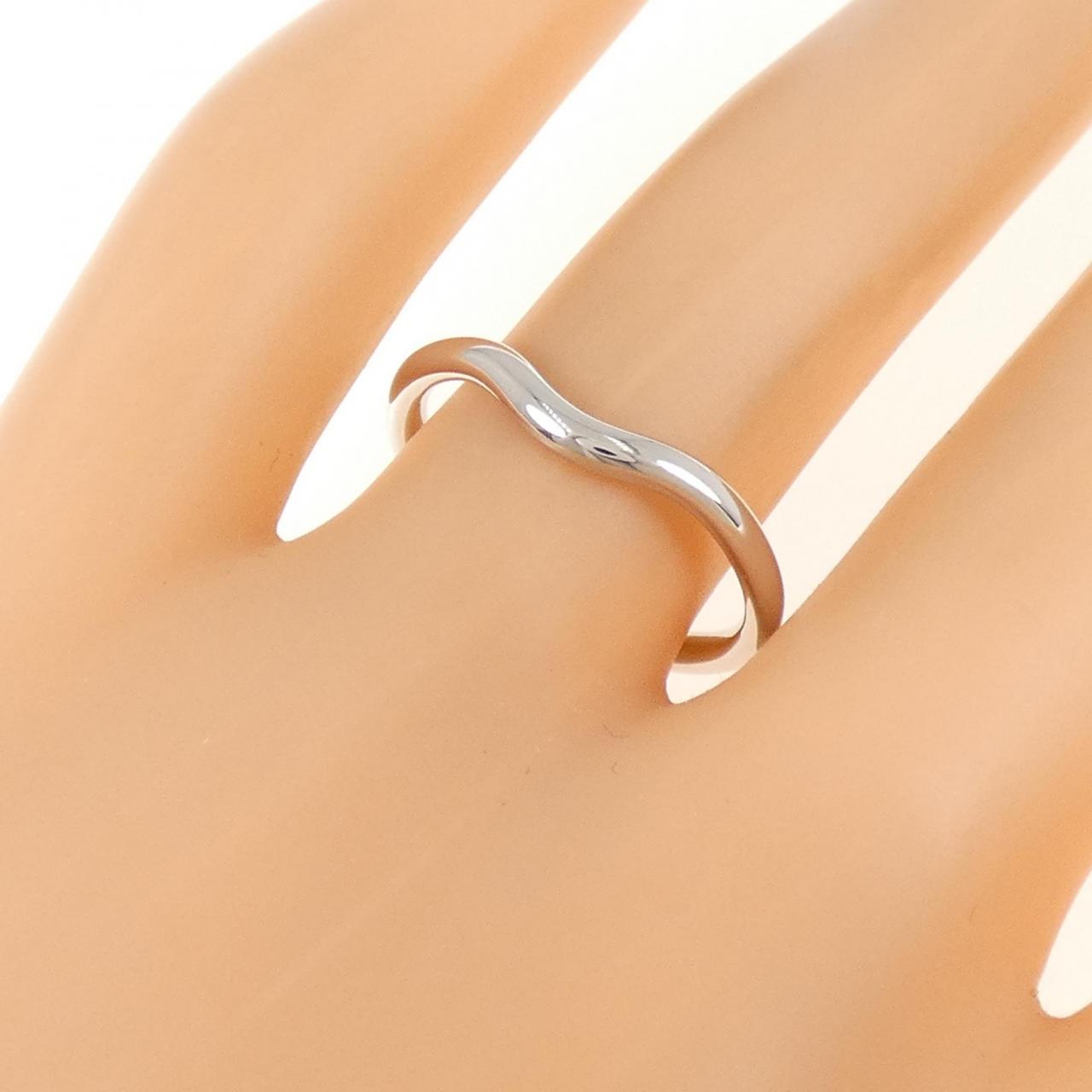 ティファニー カーブド リング