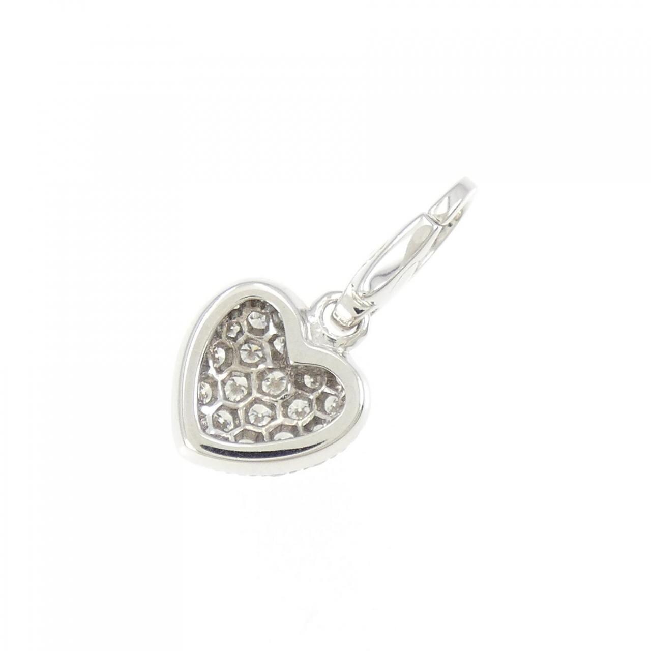 Cartier Heart Pavé Charm