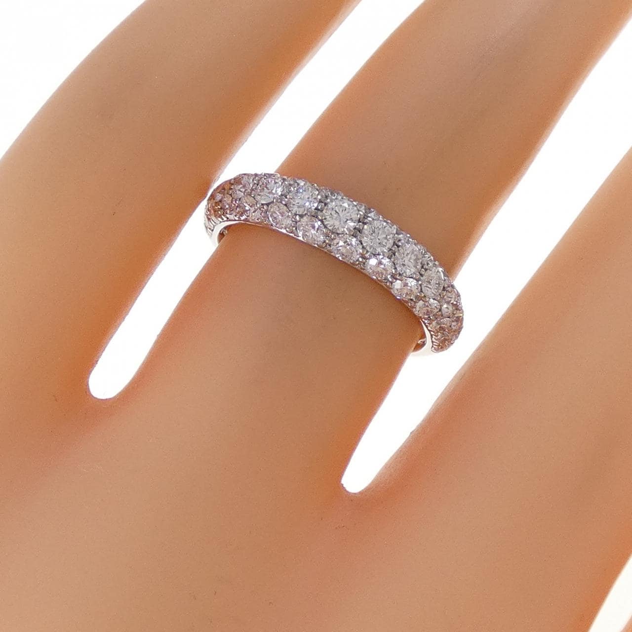 ギメル パヴェ リング 1.032CT