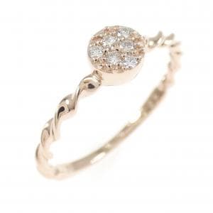 K10PG ダイヤモンド リング 0.05CT