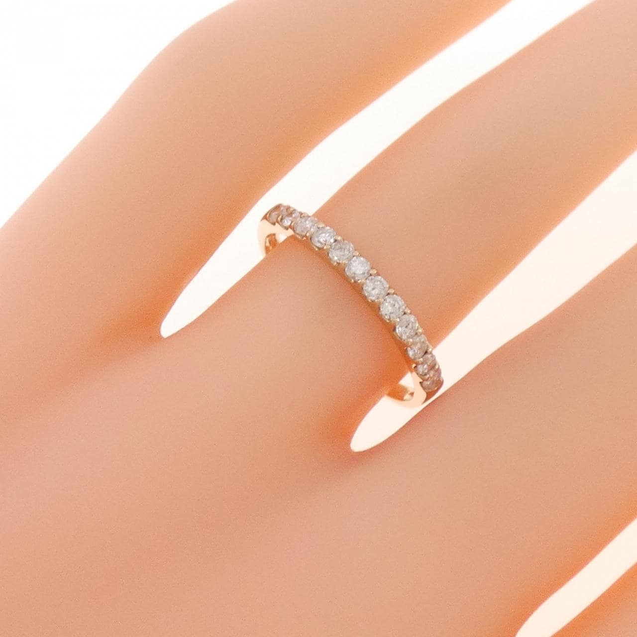 K18PG ダイヤモンド リング 0.30CT