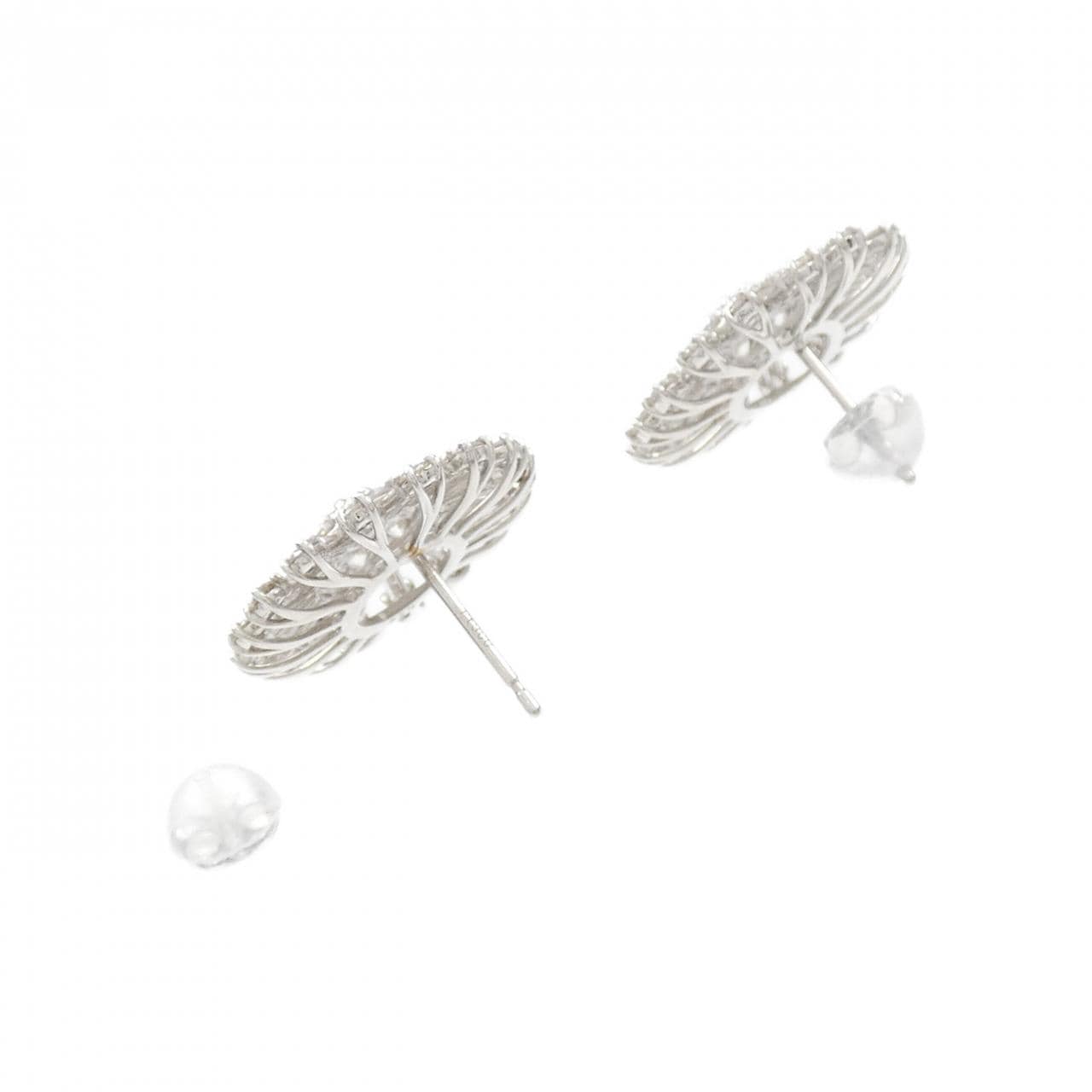 [BRAND NEW] PT900 Diamond Earrings 2.00CT