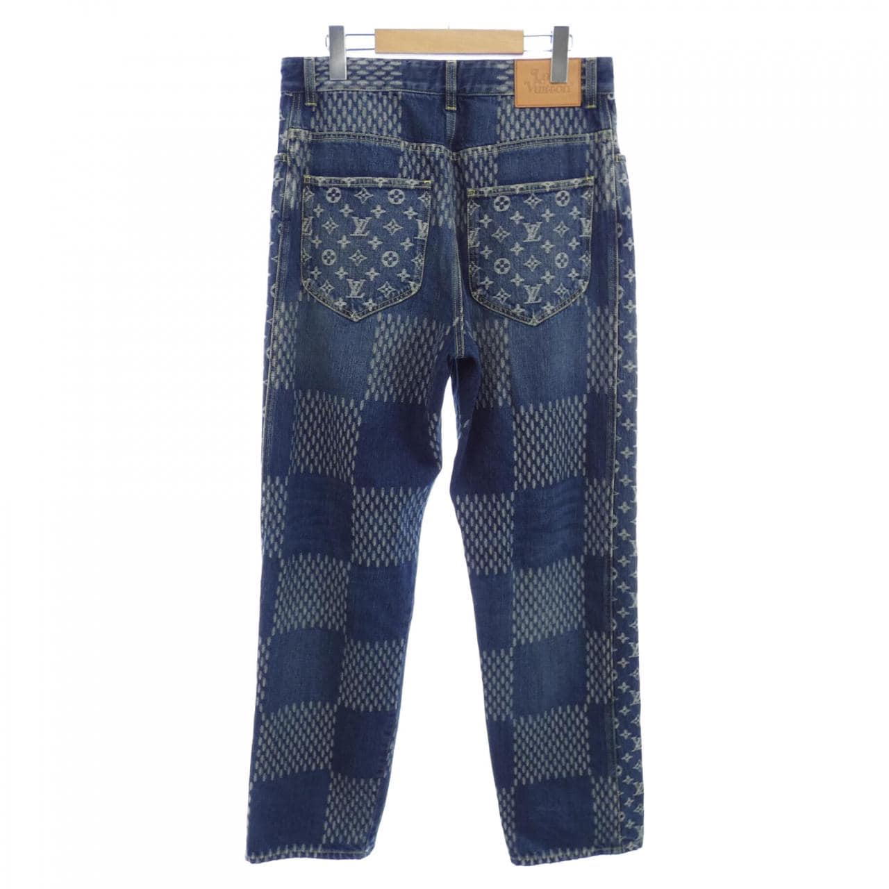 ルイヴィトン LOUIS VUITTON ジャイアントダミエウェーブモノグラム HJD10WUZC NIGO ジーンズ