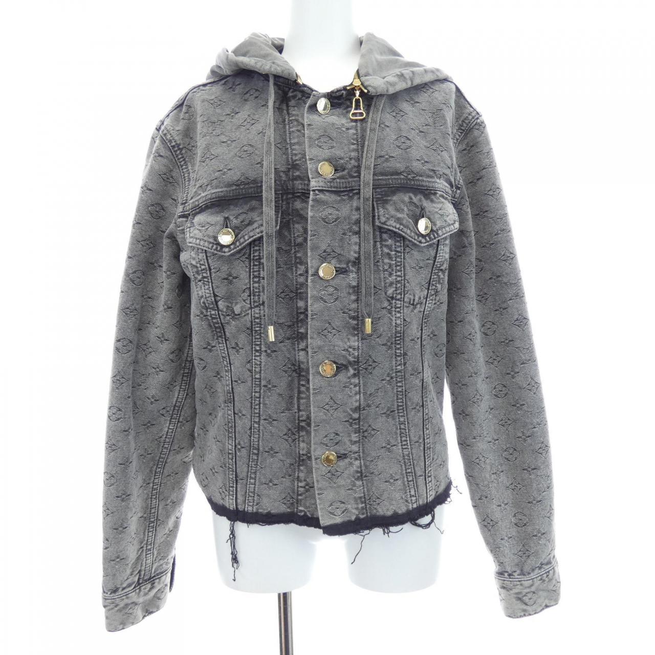 ルイヴィトン LOUIS VUITTON ヴィンテージエフェクトモノグラムデニムジャケット FSJA01YK1 デニムジャケット