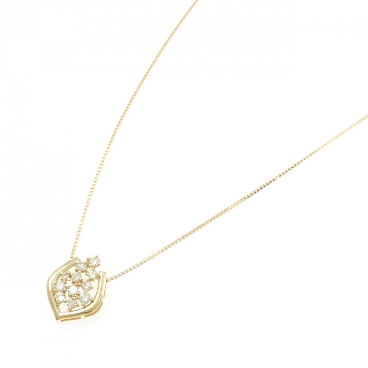 ジーエスティービー ダイヤモンド ネックレス 0.50CT