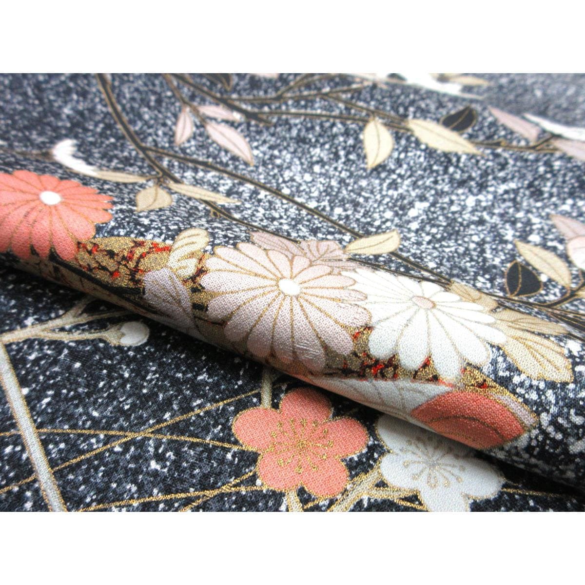 訪問着　友禅金彩加工　身幅Ｌ寸