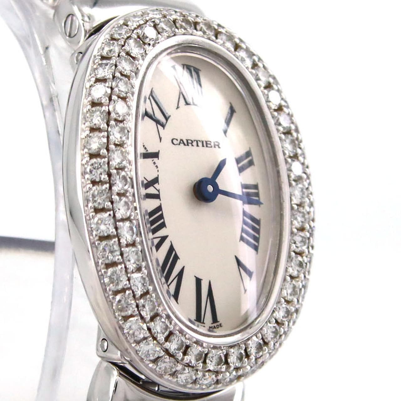 カルティエ ミニベニュワール WG/2D WB5095W2 WG クォーツ