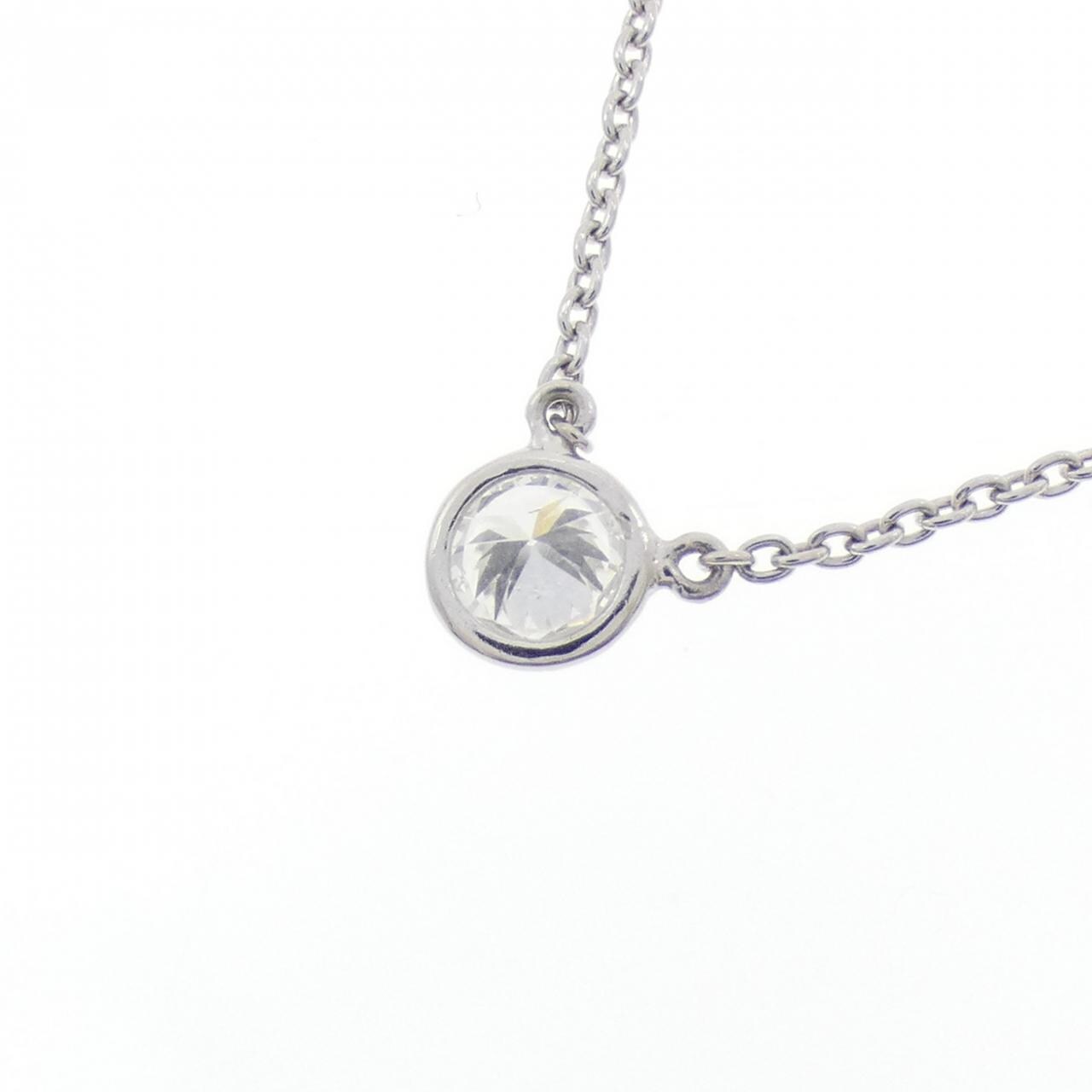 PT850 ソリティア ダイヤモンド ネックレス 0.17CT