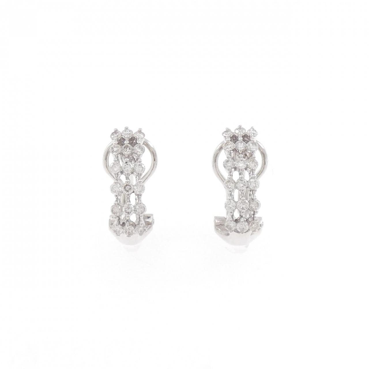 PT900 ダイヤモンド ピアス/イヤリング 0.50CT
