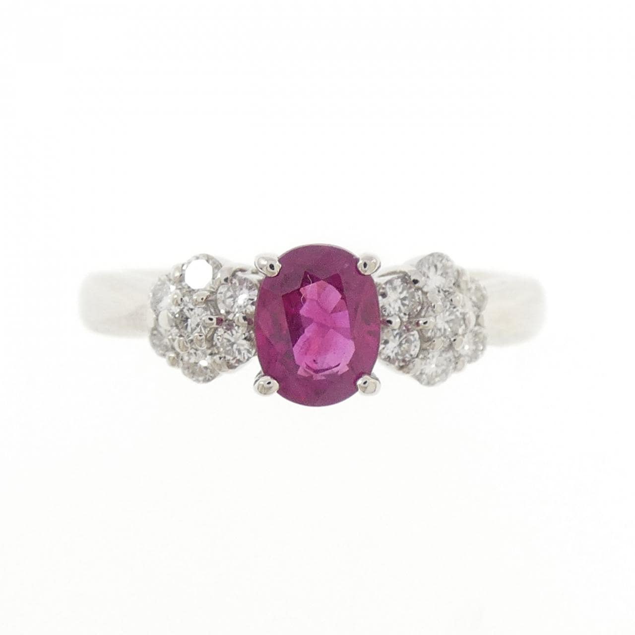 PT900 ルビー リング 0.88CT