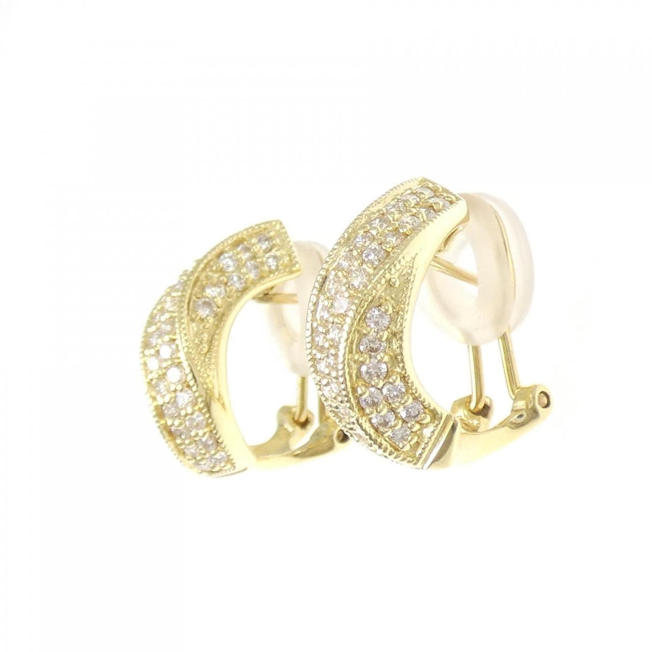 K18YG ダイヤモンド ピアス/イヤリング 1.00CT